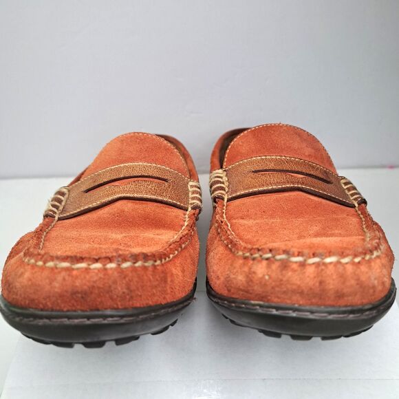 Martin Dingman Men’s Size 10M Suede Leather Vibram Sole Penny Loafers - Picture 9 of 11